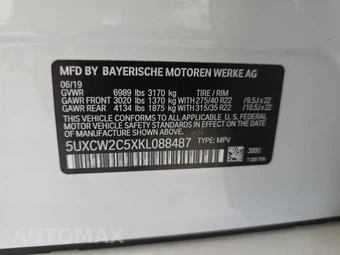 2019 BMW X7 Sports Activity Vehicle xDrive40i - miniatura 11