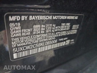 2019 BMW X7 Sports Activity Vehicle xDrive40i M SPORT LINE - miniatura 15