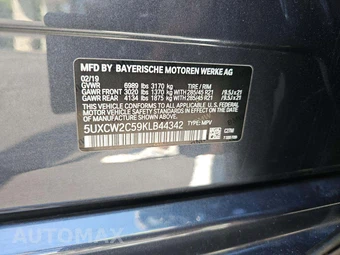 2019 BMW X7 Sports Activity Vehicle xDrive40i M SPORT LINE - miniatura 5