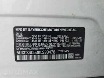 2019 BMW X7 Sports Activity Vehicle xDrive50i - miniatura 15
