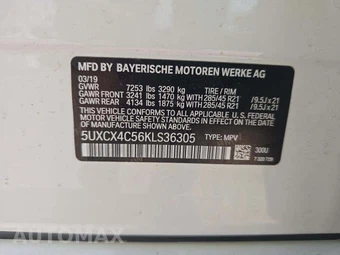 2019 BMW X7 Sports Activity Vehicle xDrive50i - miniatura 2