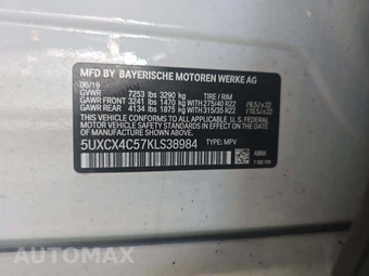 2019 BMW X7 Sports Activity Vehicle xDrive50i - miniatura 5