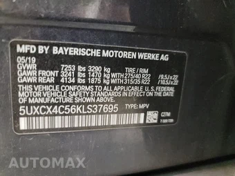 2019 BMW X7 Sports Activity Vehicle xDrive50i M SPORT LINE - miniatura 15