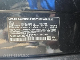 2019 BMW X7 Sports Activity Vehicle xDrive50i M SPORT LINE - miniatura 19