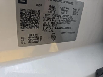 2019 Cadillac Escalade ESV Luxury 1SB - miniatura 15