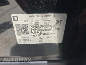 2019 Cadillac XT5 Luxury 1SC – miniatura 5