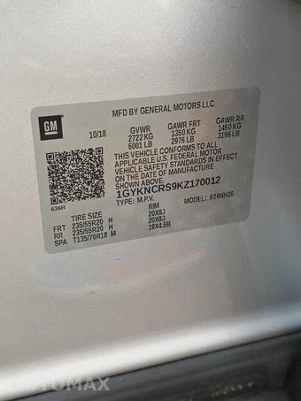 2019 Cadillac XT5 Luxury 1SC - miniatura 14