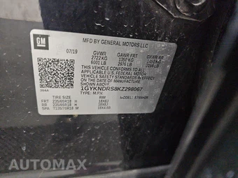 2019 Cadillac XT5 Luxury 1SD – miniatura 14