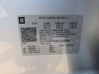 2019 Cadillac XT5 Premium Luxury 1SF - miniatura 2