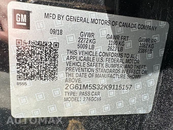 2019 Cadillac XTS Luxury 1SB - miniatura 9