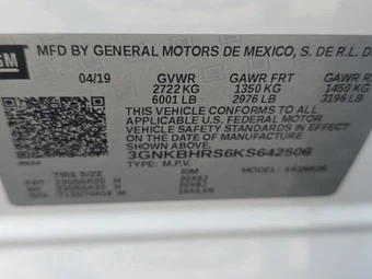 2019 Chevrolet Blazer Leather 3LT - miniatura 14