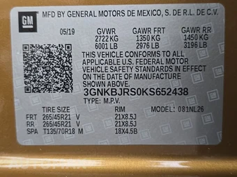 2019 Chevrolet Blazer RS 1RS – miniatura 14