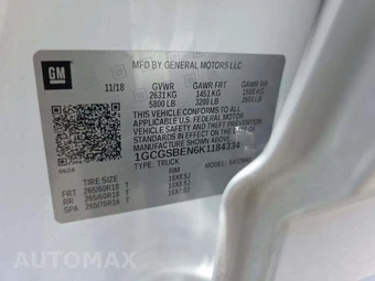 2019 Chevrolet Colorado WT Crew Cab Medium Bed 2WT - miniatura 2