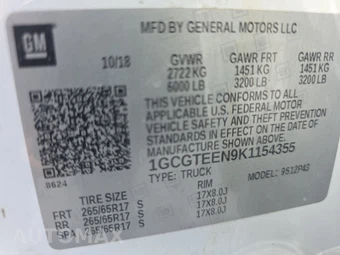 2019 Chevrolet Colorado ZR2 Crew Cab Medium Bed 4ZR - miniatura 14