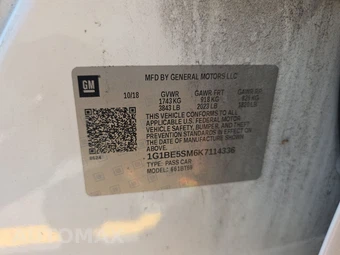 2019 Chevrolet Cruze LT Sedan 1SD - miniatura 14