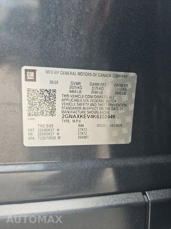 2019 Chevrolet Equinox LT 1LT - miniatura 14