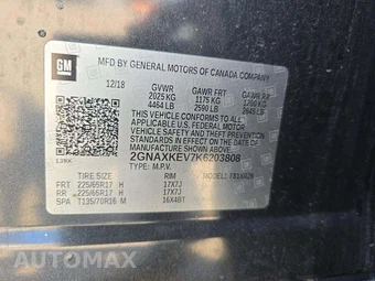 2019 Chevrolet Equinox LT 1LT - miniatura 2
