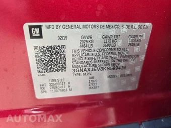 2019 Chevrolet Equinox LT 2FL - miniatura 17