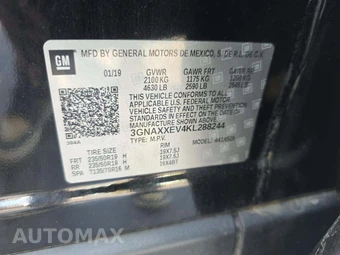 2019 Chevrolet Equinox Premier 1LZ - miniatura 2