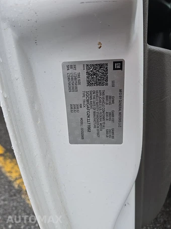 2019 Chevrolet Express 2500 Cargo Van 1WT 135.0" WB - miniatura 13