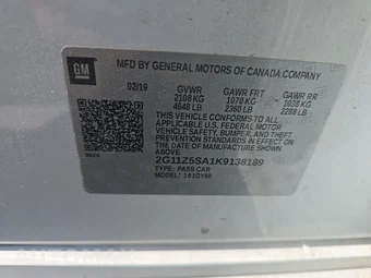2019 Chevrolet Impala LT 1LT – miniatura 14