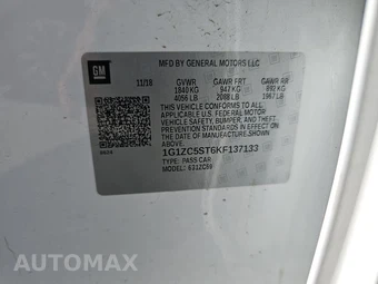 2019 Chevrolet Malibu LS 1FL - miniatura 14