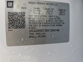 2019 Chevrolet Malibu LT 1LT – miniatura 14