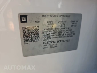 2019 Chevrolet Malibu LT 1LT - miniatura 14