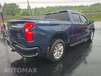 2019 Chevrolet Silverado 1500 Custom Crew Cab Short Bed 1CX - miniatura 3