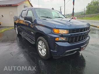 2019 Chevrolet Silverado 1500 Custom Crew Cab Short Bed 1CX - miniatura 4
