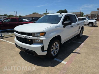 2019 Chevrolet Silverado 1500 Custom Crew Cab Short Bed 1CX - samochód z USA z aukcji Manheim, oferta Kup Teraz w AUTOMAX