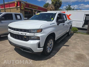 2019 Chevrolet Silverado 1500 Custom Crew Cab Short Bed 1CX