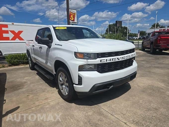 2019 Chevrolet Silverado 1500 Custom Crew Cab Short Bed 1CX - miniatura 4