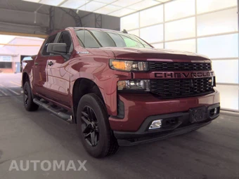 2019 Chevrolet Silverado 1500 Custom Crew Cab Short Bed 1CX - miniatura 3