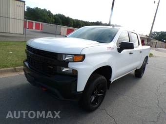2019 Chevrolet Silverado 1500 Custom Trail Boss Crew Cab Short Bed 2CX - samochód z USA z aukcji Manheim, oferta Kup Teraz w AUTOMAX