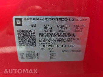 2019 Chevrolet Silverado 1500 LT Crew Cab Short Bed 1LT - miniatura 5