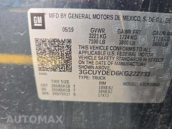 2019 Chevrolet Silverado 1500 LT Crew Cab Short Bed 1LT - miniatura 5