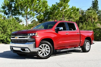 2019 Chevrolet Silverado 1500 LTZ Crew Cab Short Bed 1LZ - miniatura 21