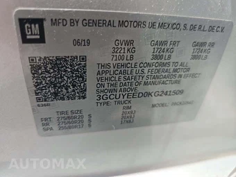 2019 Chevrolet Silverado 1500 RST Crew Cab Short Bed 1SP - miniatura 5