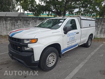 2019 Chevrolet Silverado 1500 WT Regular Cab Long Bed 1WT