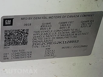 2019 Chevrolet Silverado 2500HD WT Extended Cab Long Bed 1WT - miniatura 14
