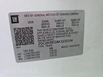 2019 Chevrolet Silverado 2500HD WT Extended Cab Medium Bed 1WT – miniatura 14