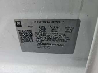 2019 Chevrolet Sonic LT Hatchback 1FL – miniatura 14
