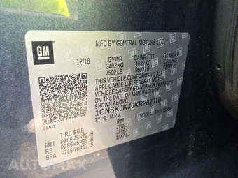 2019 Chevrolet Suburban 1500 Premier 1LZ - miniatura 2