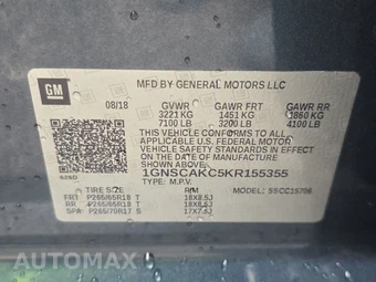 2019 Chevrolet Tahoe LS 1LS – miniatura 15