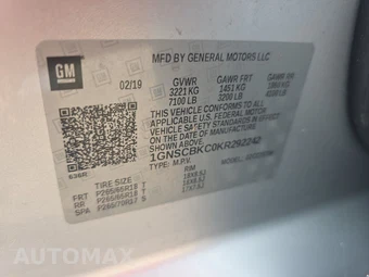 2019 Chevrolet Tahoe LT 1LT – miniatura 15