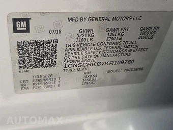 2019 Chevrolet Tahoe LT 1LT – miniatura 15