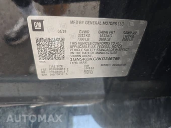 2019 Chevrolet Tahoe LT 1LT - miniatura 15