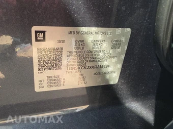 2019 Chevrolet Tahoe Premier 1LZ - miniatura 15