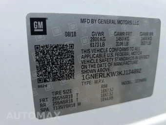 2019 Chevrolet Traverse LS 1FL – miniatura 18